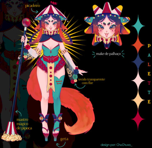 clown fox adopt